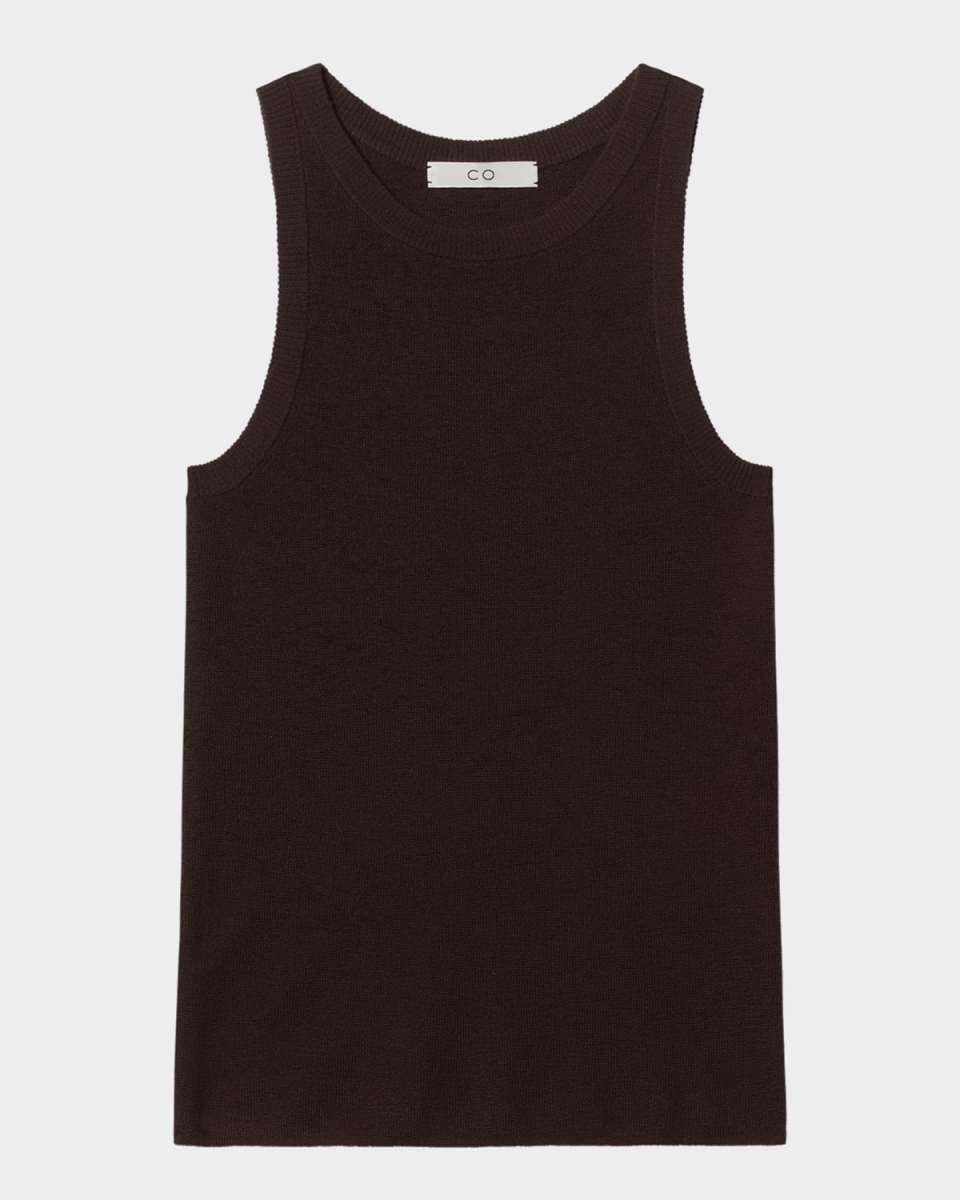 Cashmere Knit Tank Top